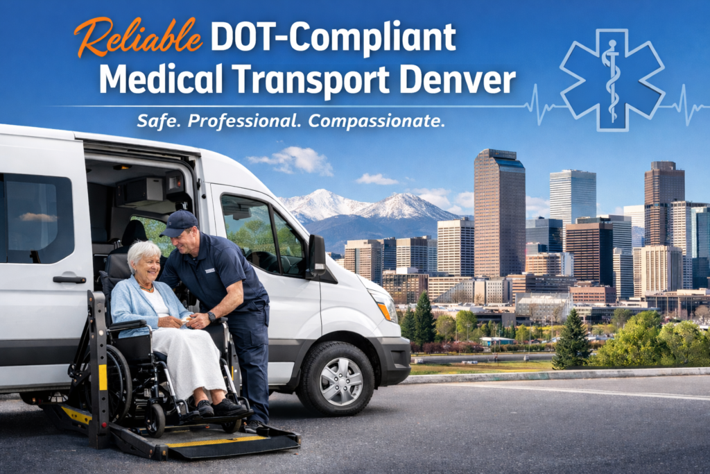 Reliable DOT-Compliant Medical Transport in Denver – Trusted Care with Goodkind Transportation